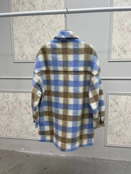 Casual coat woolen coat for women